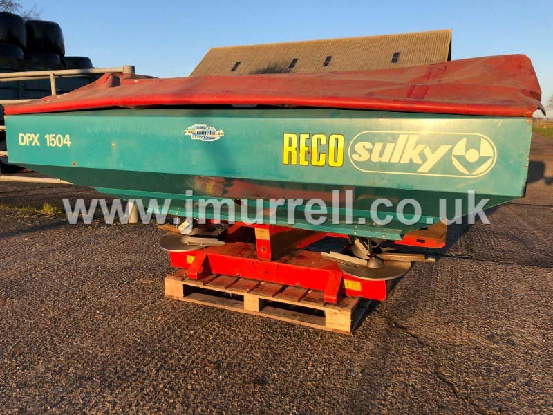 Reco Sulky DPX 1504 Fertiliser Spreader For Sale Reco Sulky DPX 1504 Fertiliser Spreader For Sale