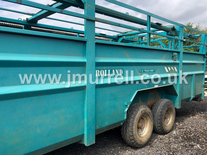 Roland Livestock Trailer For Sale