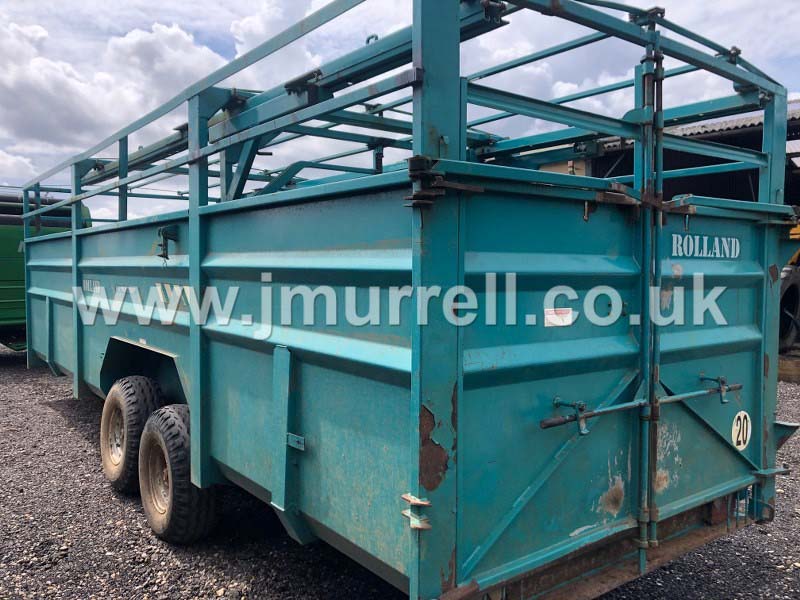 Roland Livestock Trailer For Sale