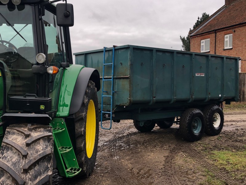 Salop 10 Tonne Tipping Trailer For Sale Salop Trailers J Murrell 
