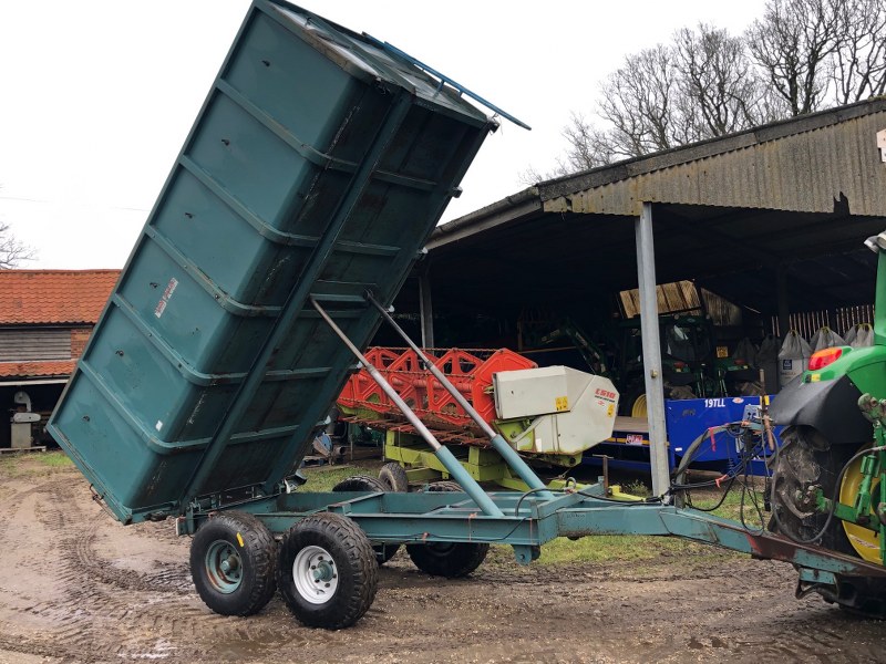 Salop 10 tonne tipping trailer for sale