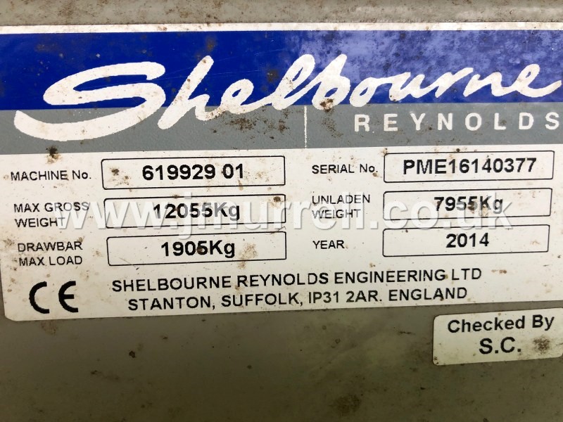 Shelbourne Reynolds Powermix Pro Express 19 Feeder Wagon For Sale