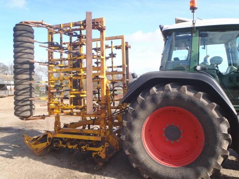 Simba 6 Meter spring tine harrow for sale