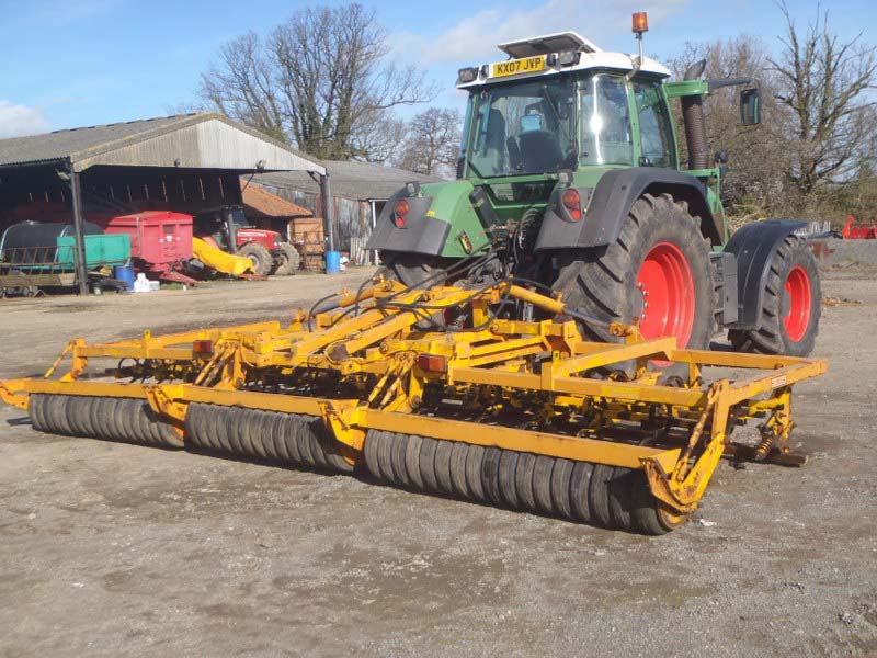 Simba 6 Meter spring tine harrow for sale