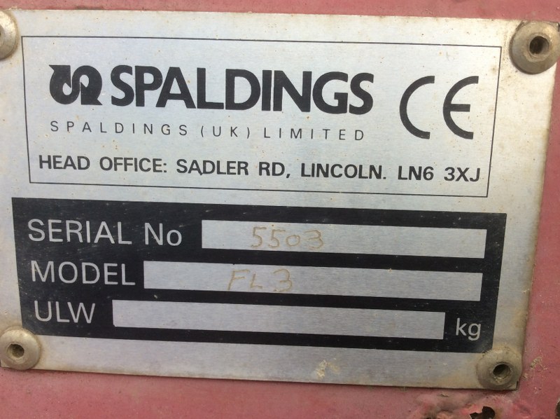 Spaldings 3 leg soil cultivator