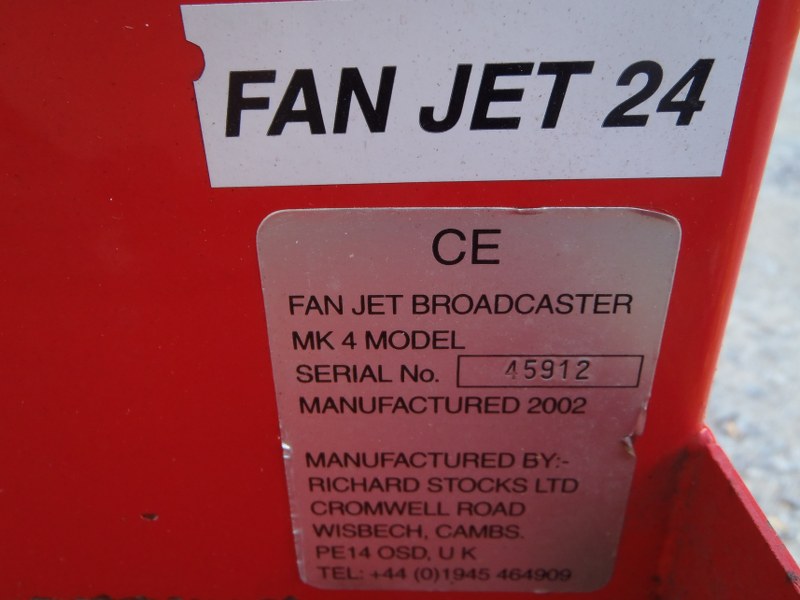Stocks AG Broadcaster Fan Jet 24 For Sale