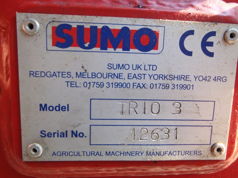 Sumo Trio Cultivator For Sale