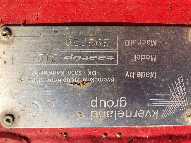 Taarup 3124 Disc mower conditioner for sale
