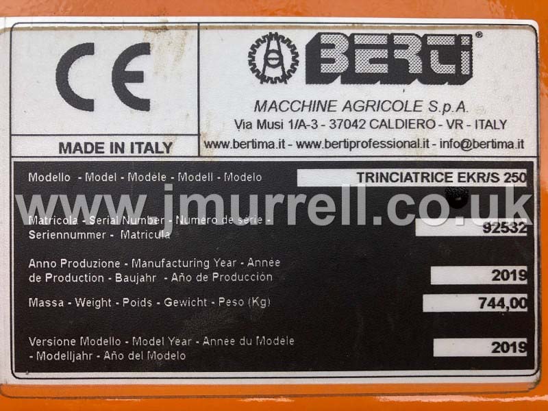 Teagle front or rear mounted flail mower for sale