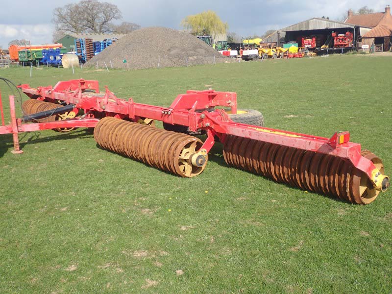 Vaderstad Rexius HD 10.2 meter Cambridge rolls for sale