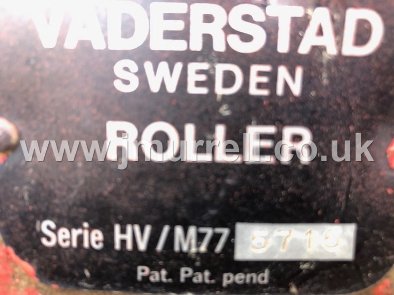 Vaderstad 10m hydraulic folding rib rolls for sale