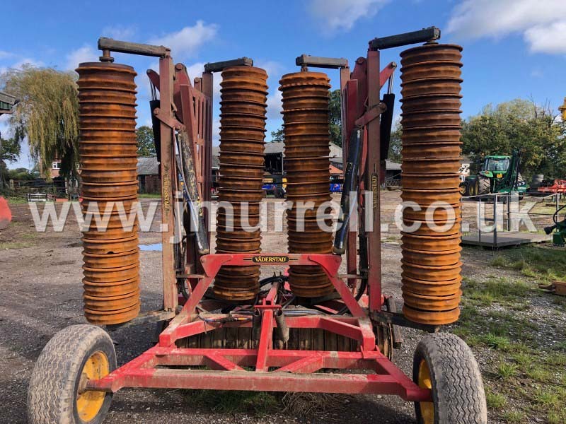 Vaderstad 10m hydraulic folding rib rolls for sale