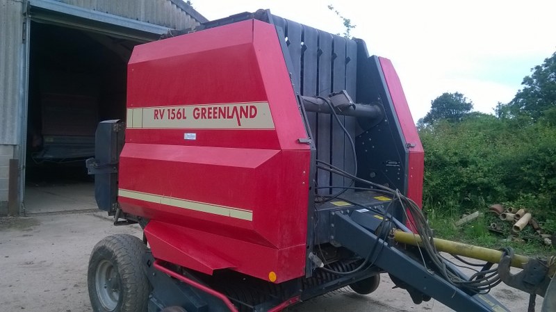 Vicon Greenland RV156L Round baler for sale