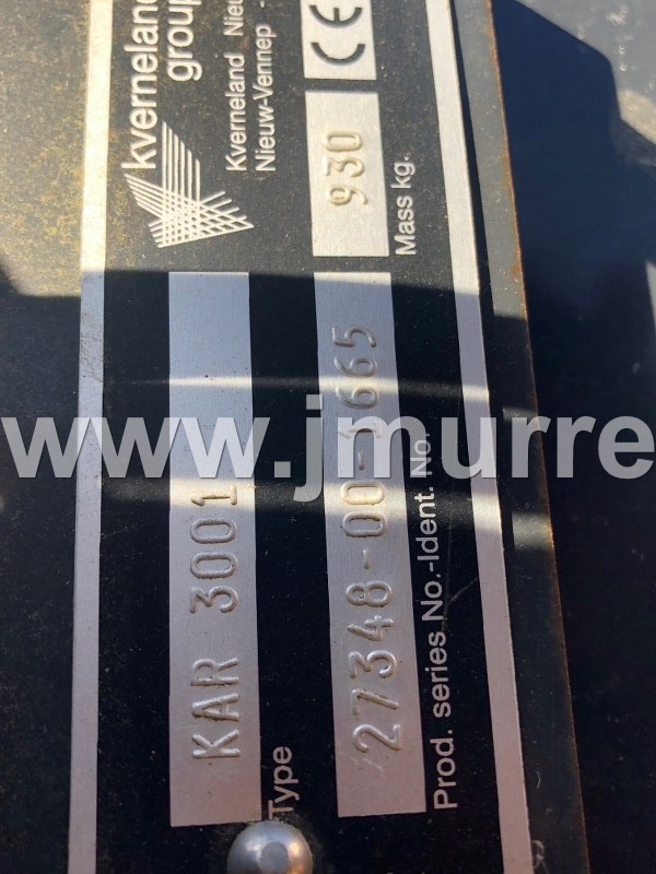 Vicon Kverneland KAR 3001 Mower Conditioner for sale