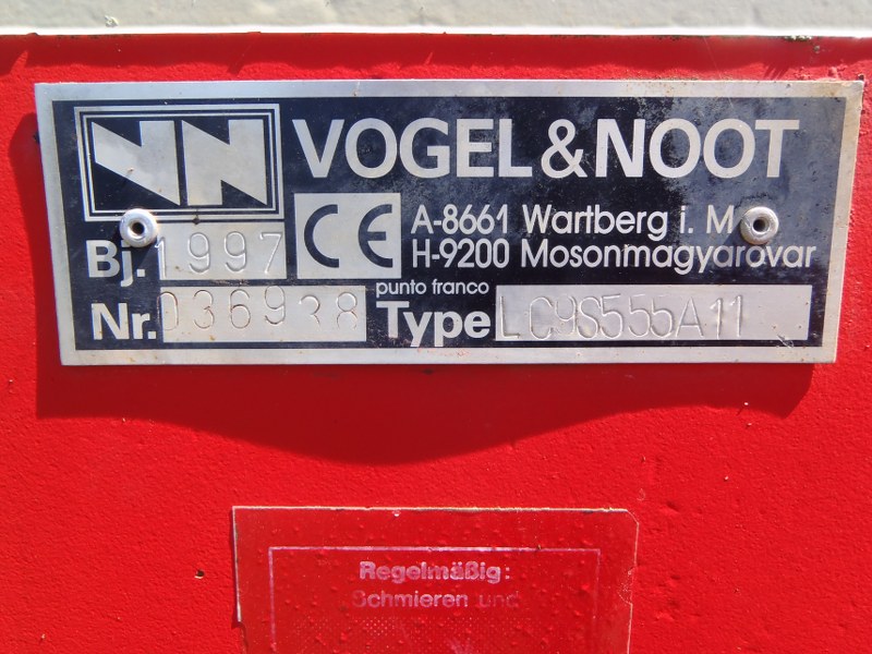 Vogel & Noot LC9S 5 Furrow Hydraulic Vari Width
