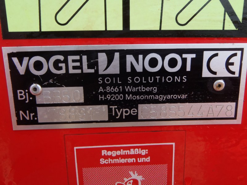 Vogel & Noot Vario C Plus XMS 950 Plough For Sale