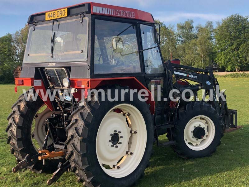 Zetor 7340 Four wheel drive loader tractor for sale