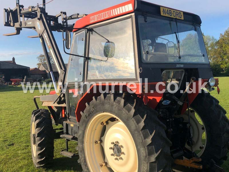 Zetor 7340 Four wheel drive loader tractor for sale
